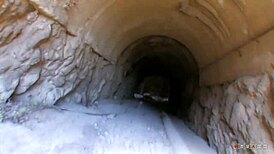 older guy's hard cock fucks her tight holes outdoor