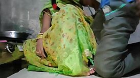 desi indian bhabhi banged hard while cooking in kitchen. clear hindi voice rocks!