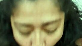 Latina Riding Lucky Follower In Close-Up Cuckold Action