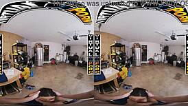 Helping sexy Dani Diaz ace her exam POV 😉