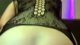 this sexy cam girl is riding her dildo like crazy