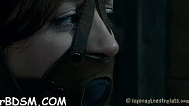 i see hot brunette minx having a lot of fun wit toys and bdsm