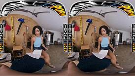 Helping sexy Dani Diaz ace her exam POV 😉