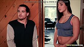 hey, wanna see me bang my hot foster brother? sara luvv and abella danger rock it!