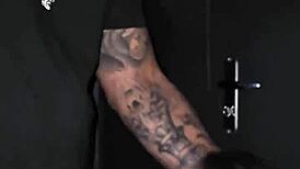 Latina wives enjoy a thick cock at glory hole