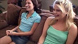 Petite Chloe 18 & Little Summer Get Naughty Together