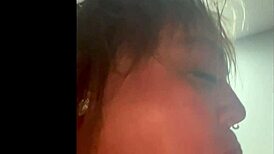 shemale slut swallows my cum