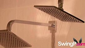 Black Lace Babes in WILD Swinger FUCKING Orgy!