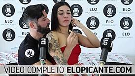 Beluchi gucci shows her natural tits in the spicy room 😏