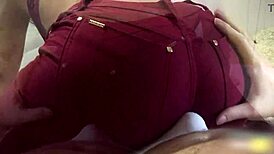 Dry Humping in Jeans Ends with Cum in Pants!