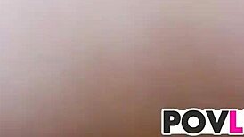 Teen Lucy Tyler Rides In Close-Up POV Session