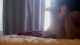 Hotel prostitute seduces client passionately