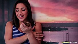 hey, wanna see me bang my hot foster brother? sara luvv and abella danger rock it!