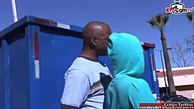 Skinny Brunette 18Yo Girl With Small 18+ Tits Enjoys Huge Black Cock