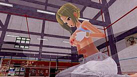 3d hentai big ass big tits squirting orgasm, want to see her creampie?