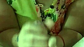 Filipina Housemaid Helps With Household Chores