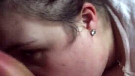 BBW chick from bbwcurvy sucking stranger's cock