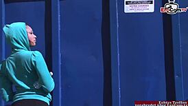 Skinny Brunette 18Yo Girl With Small 18+ Tits Enjoys Huge Black Cock