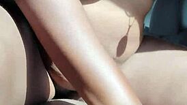 i gave a handjob and creampie to my wet pussy