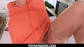 My Stepmom Milf Charli Phoenix Squirting Orgasm From Deep Fingering Her Pussy