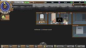 in the monster black market, a lactating milf with big ass gets missionary fucked by big black cock