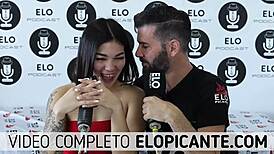 Beluchi gucci shows her natural tits in the spicy room 😏