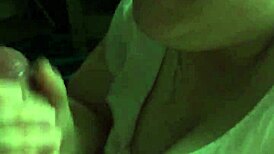 BBW chick from bbwcurvy sucking stranger's cock