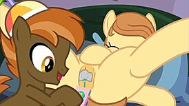 feeling the passion in button mash and cream heart's outdoor doggystyle creampie compilation