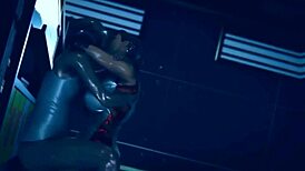 3D Street Fighter Chun Li Battles in Hentai Porn Action.