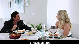 PervFam4K - Harley King Seduces Stepdad Tommy Gunn