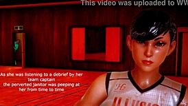 3D Street Fighter Chun Li Battles in Hentai Porn Action.