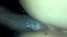 Dark-Skinned Man Enjoys Peruvian Prostitute Intensely