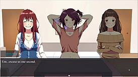 BDSM Hentai Game Ep 1: Shibari Ropes Bind Cute Classmate