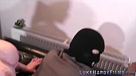 Ebony brit and chubby ho with big tits