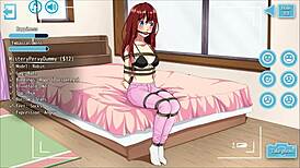BDSM Hentai Game Ep 1: Shibari Ropes Bind Cute Classmate