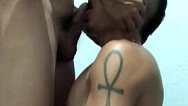 I discovered a monster cock at the outdoor gloryhole and brought it home