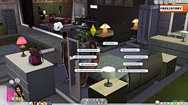 I can't believe this animated sex scene in the sims game turned out so hot
