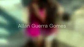 O dia que Eriella Ferraz conheceu o lutador Allan Guerra Gomes 😏