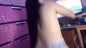 Encountering my hot gamer stepsister alone in her room