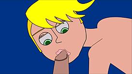 Hqs Russian Doll Android Gets Assfucked With Handjob And Cum