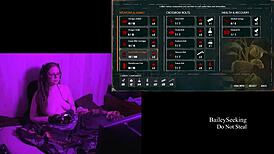 Naked playthrough of Evil Within 2 with monster tits