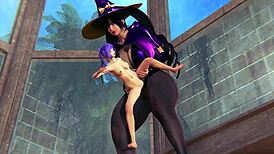 hey, have you seen mona x kequing getting wild in futanari action?