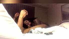 Ebony Webcam Model Receives Sloppy Massage