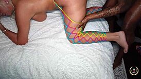 Horny Uptown Jenny and Rome Major take turns fucking bareback