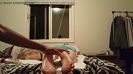 Bbc Cums on Soles in Homemade Amateur Footjob Fetish with Toes and High Definition