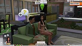 I can't believe this animated sex scene in the sims game turned out so hot