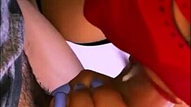 He couldn't resist staring at her curves in the apartment