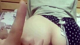 Girlfriend explores new sex positions sensually