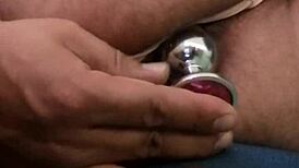 Intense Anal Masturbation With Dildo And Toys