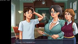 Лято сага епизод 1 с големите цици на Джудит и приятел